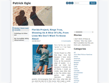 Tablet Screenshot of patrickogle.com